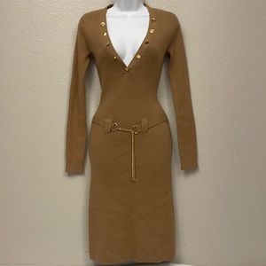 Victoria’s Secret Moda International Vintage 1990s bodycon ribbed sweater dress